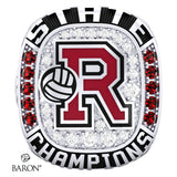 Redwood High School Girls Volleyball  2021 Championship Ring - Design 2.1