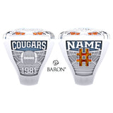 Reid Ross Sr High School Football 1981 Championship Ring - Design 1.1