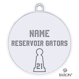 Reservoir Gators Championship Ring Top Pendant - Design 1.5