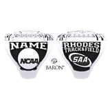 Rhodes College Mens and Womens Track and Field 2022 Championship Ring - Design 1.2