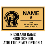 Richland High School  Class Display Case
