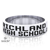 Richland High School  Class Ring  (Durilium, Sterling Silver, 10KT White Gold) - Design 10.1