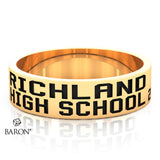 Richland High School  Class Ring (Gold Durilium, 10KT Yellow Gold) - Design 10.2