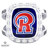 Richland High School  Renown Class Ring (Durlium, Sterling Silver, 10kt White Gold) - Design 5.1
