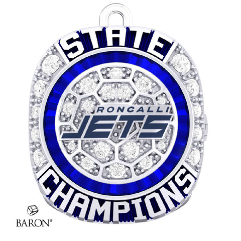 Roncalli Jets Championship Ring Top Pendant - Design 5.5