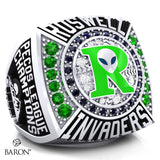 Roswell Invaders Baseball 2022 Championship Ring - Design 3.2
