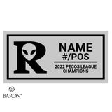 Roswell Invaders Baseball 2022 Championship Ring Box