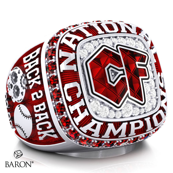 Ruby Red CF Cheer 2023 Championship Ring - Design 1.5