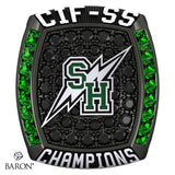 Sage Hill Girls Basketball 2021 Championship Ring - Design 2.15