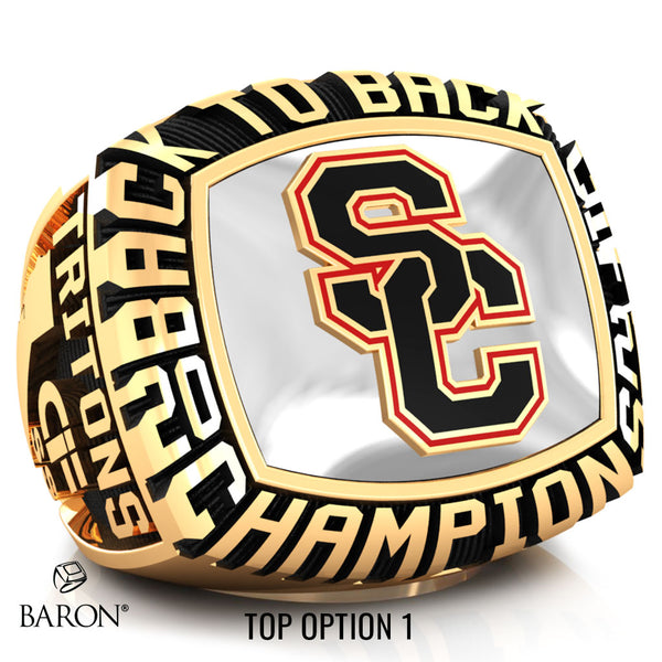 San Clemente High School Boys Wrestling 2021 Championship Ring - Design 3.3