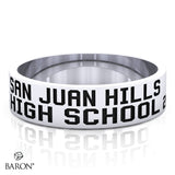 San Juan Hills Class Ring  (Durilium, Sterling Silver, 10KT White Gold) - Design 10.1