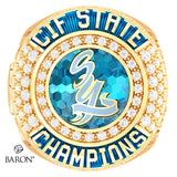 San Ysidro Boys Basketball 2021 Championship Ring - Design 1.4