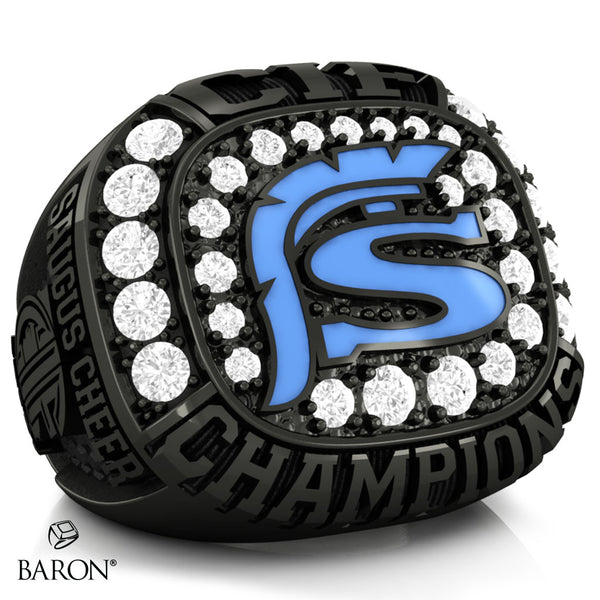 Saugus High School Cheer CIF 2023 Championship Ring - Design 2.9