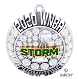 Deluxe Seattle Storm 2020 Championship Fan Ring Top Pendant