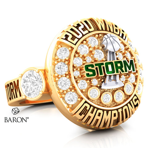 Premium Seattle Storm 2020 Championship Single Renown Ring