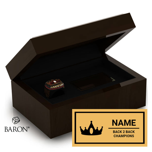 South Coast Cheer 2022 Championship Ring Box