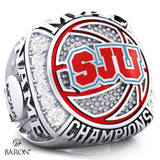 St. John University Mens Basketball 2022 Championship Ring - Design 3.2