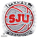 St. John University Mens Basketball 2022 Championship Ring - Design 3.2