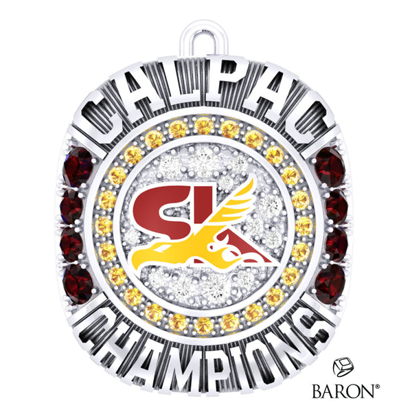 St. Katherine University Mens Basketball 2022 Championship Ring Top Pendant - Design 1.5