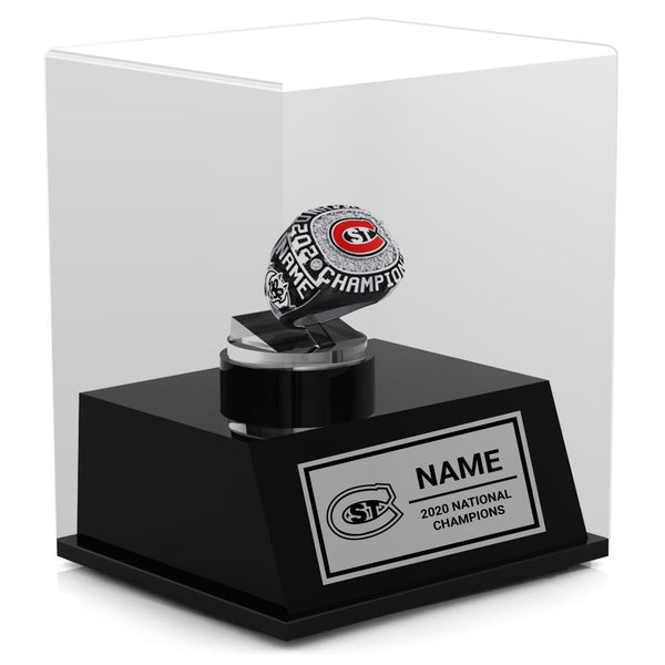 St. Cloud State Championship Display Case