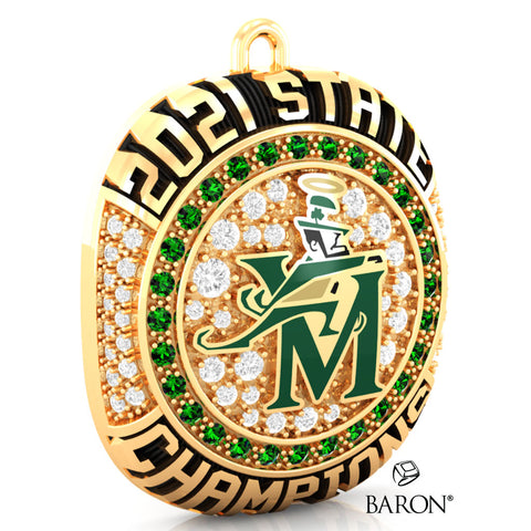 St. Vincent-St. Mary 2021 Championship Ring Top Pendant - Design 1.8