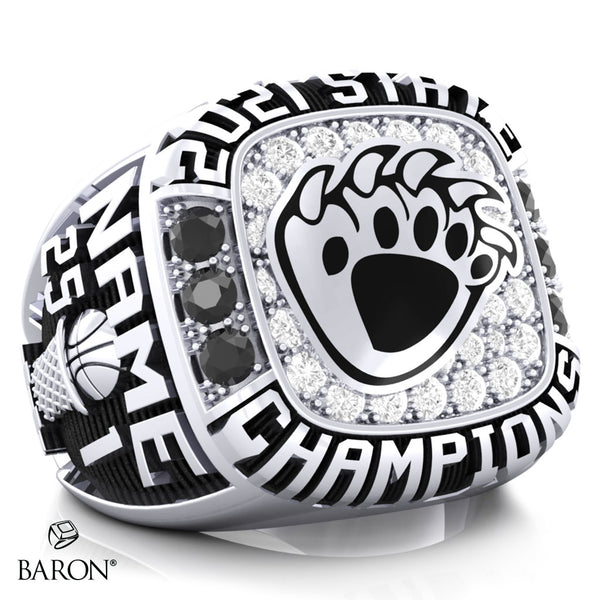 Sterling Girls Basketball 2021 Championship Ring - Design 1.3