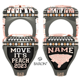 Stingray Peach Cheer 2023 Championship Ring - Design 1.1