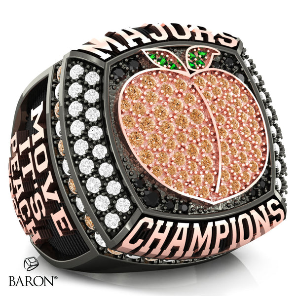 Stingray Peach Cheer 2023 Championship Ring - Design 1.1