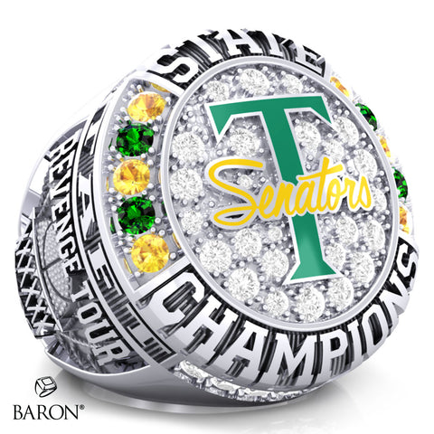 Taft High School Basketball 2022 Fan Championship Ring - Design 1.1