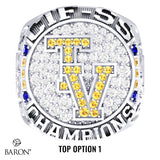 Temecula Valley Girls Soccer 2022 Championship Ring - Design 6.1