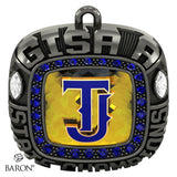Thomas Jefferson Academy Championship Ring Top Pendant - Design 7.5