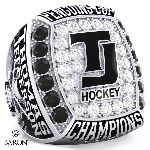 Thomas Jefferson High School Hockey 2022 Championship Ring - Design 1.3