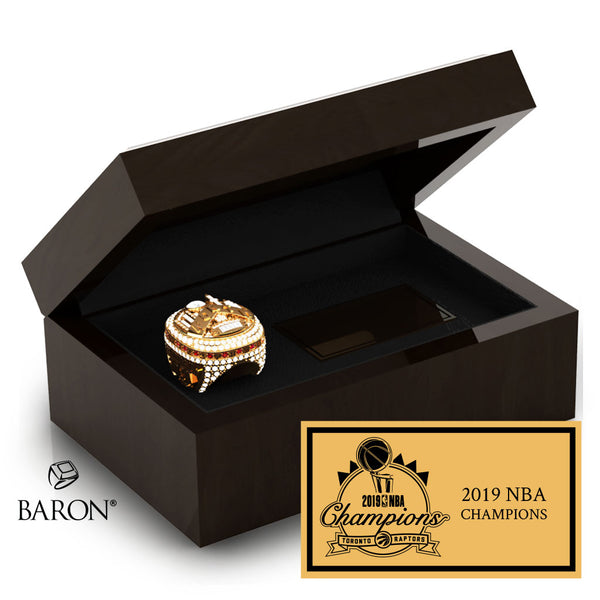 Toronto Raptors Championship Ring Box