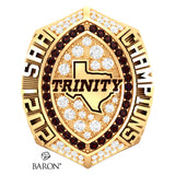 Trinity University Football 2021 Championship Ring - Gold Durilium