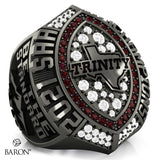 Trinity University Football 2021 Championship Ring - Obsidian Durilium