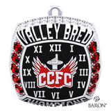 Trinity Valley Community College Cheer 2021 Championship Ring Top Pendant - Design 1.3