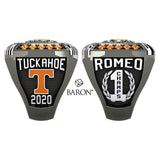 Tuckahoe Tigers Cheer 2021 Championship Ring - Design 1.4