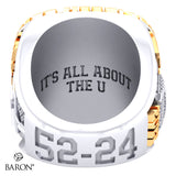 UCD American Football 2022 Championship Ring - Design 3.1