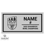 UCD American Football 2022 Championship Display Case