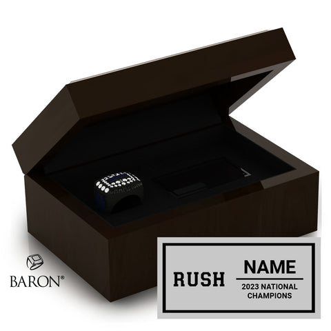 United Elite Cheer Rush 2023 Championship Ring Box