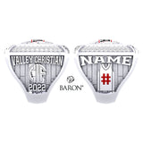 Valley Christian Girls Basketball 2022 Championship Ring - Design 1.1