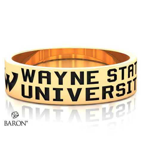 Wayne State University Class Ring (Gold Durilium, 10KT Yellow Gold) - Design 10.2