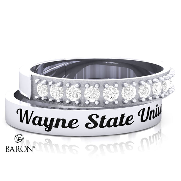 Wayne State University Stackable Class Ring Set - 3153