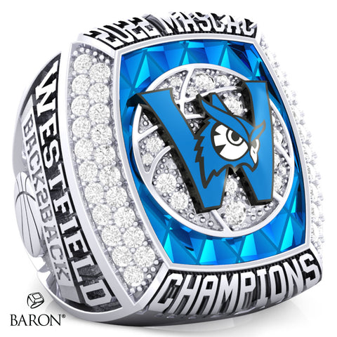 Westfield State Mens Basketball 2022  Championship Ring - Design 1.1