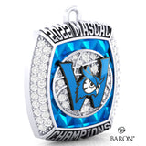 Westfield State Mens Basketball 2022  Championship Ring Top Pendant - Design 1.2