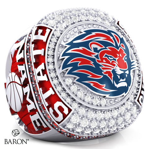 Westminster Academy Basketball 2022 Championship Ring - Design 1.4