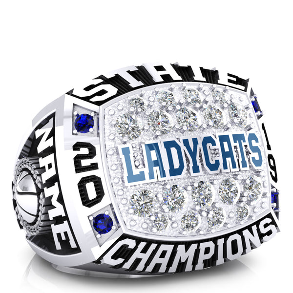 White Pine Lady Cats Ring - Design 3.1