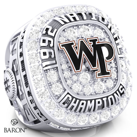 William Paterson College Baseball Championship Ring - Design 5.4