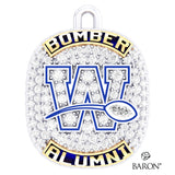 Winnipeg Blue Bomber Alumni Ring Top Pendant- Design 7.31