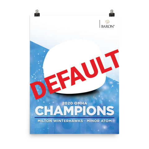 Default Championship Poster